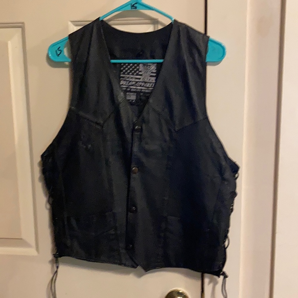 Bikers Dream Apparel black vest size 36